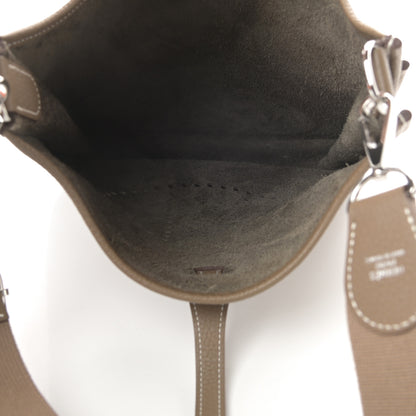 Hermes Taurillon Clemence Evelyne III PM Etoupe 5 of 12