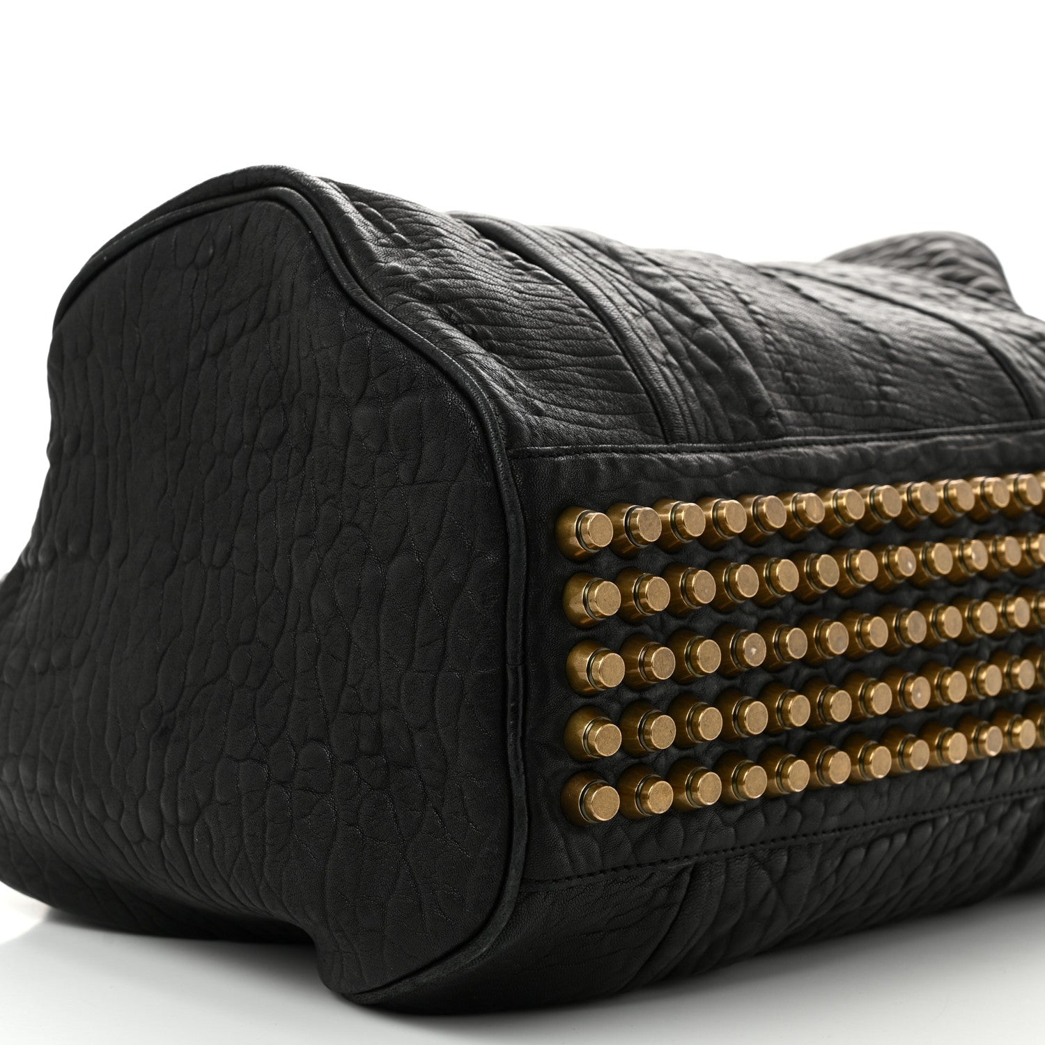 Alexander Wang Pebbled Lambskin Rockie Antique Brass Hardware 7 of 9