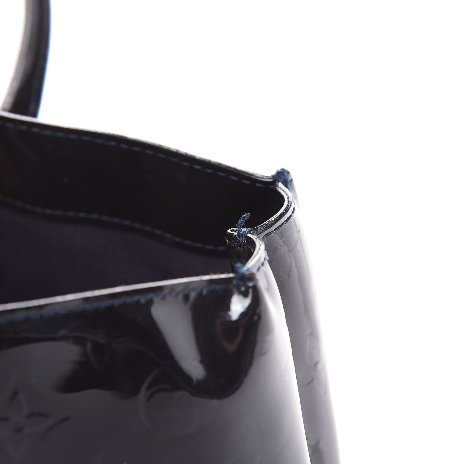 Louis Vuitton Vernis Wilshire PM Blue Infini 11 of 12