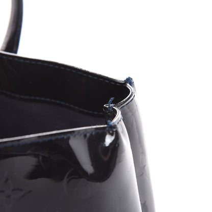 Louis Vuitton Vernis Wilshire PM Blue Infini 11 of 12