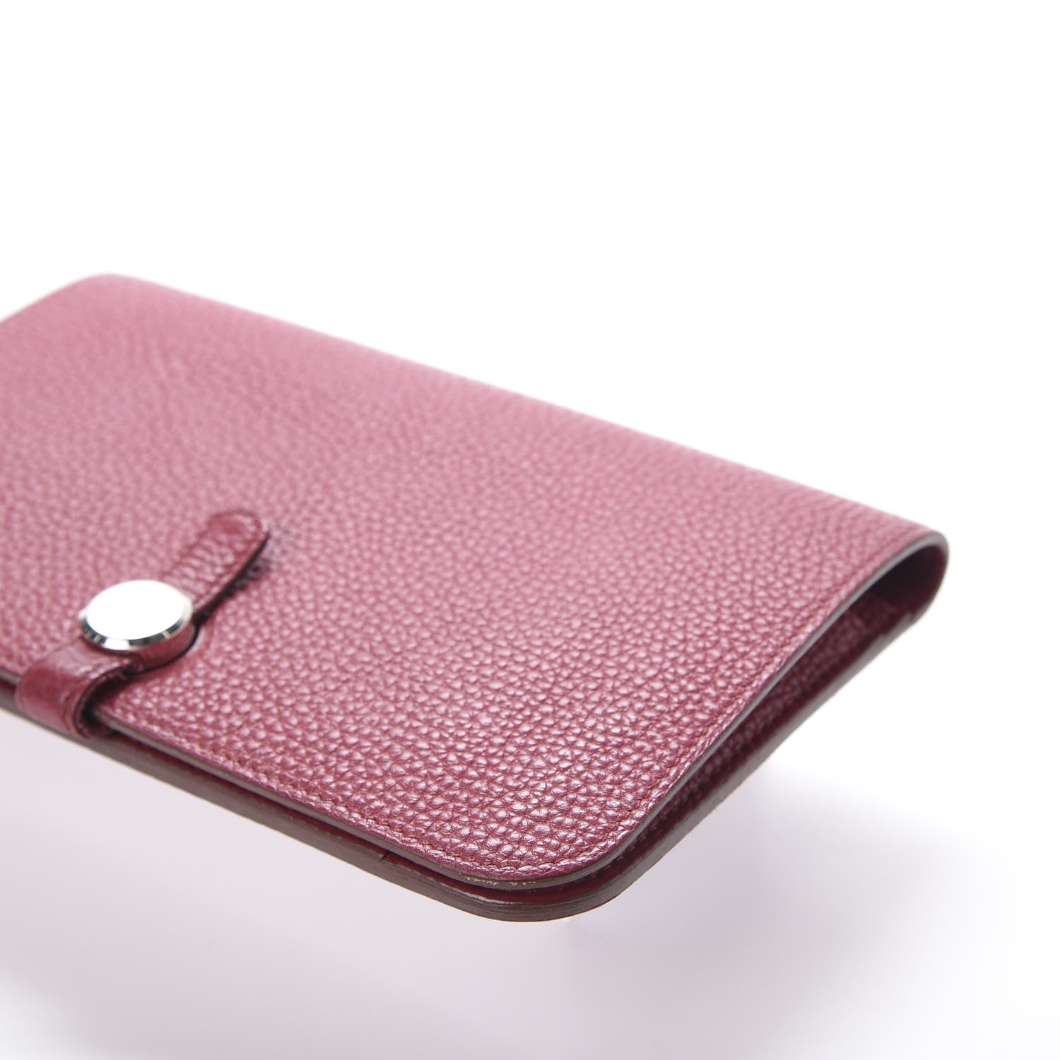 Hermes Togo Dogon Duo Wallet Rubis 7 of 13