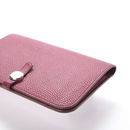 Hermes Togo Dogon Duo Wallet Rubis 7 of 13