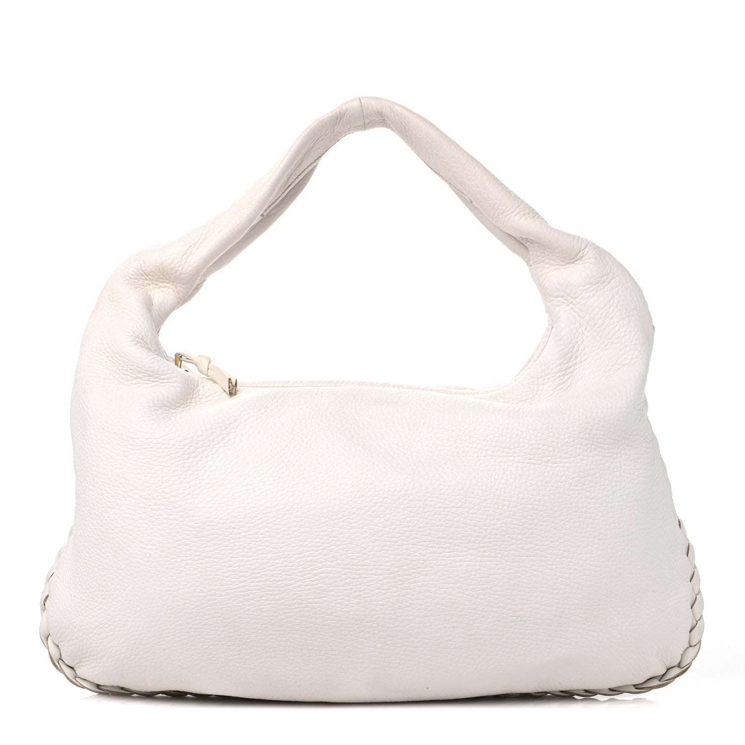 Bottega Veneta Cervo Braided Medium Veneta Hobo White 1 of 12