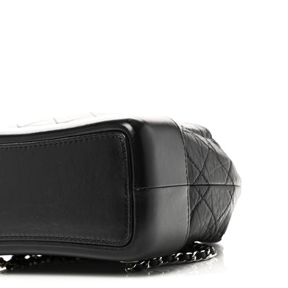Chanel Aged Calfskin Quilted Small Gabrielle Backpack Black 10 of 10