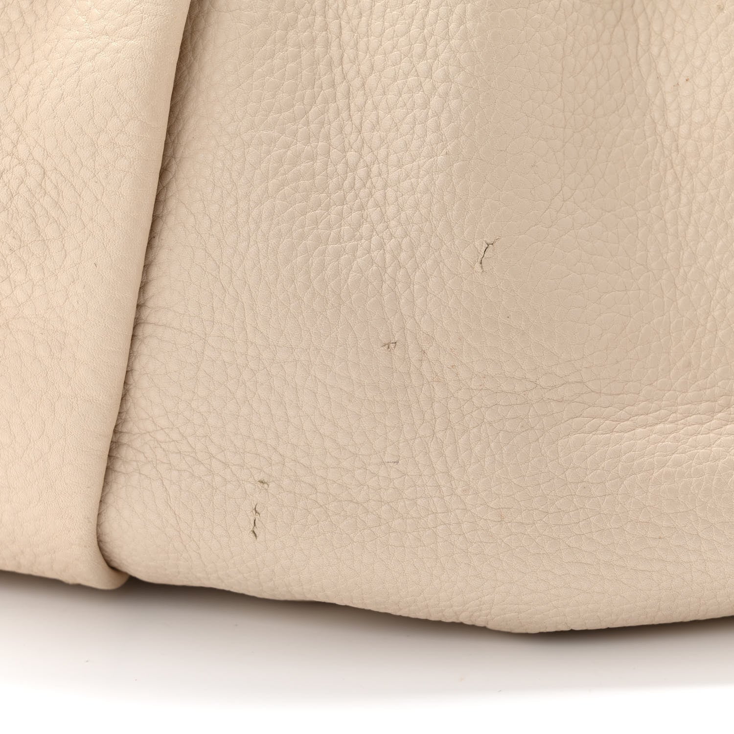 Gucci Pebbled Calfskin Medium Icon Bit Shoulder Bag Ivory 17 of 17