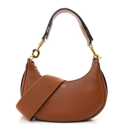 Celine Smooth Calfskin Medium Strap Ava Shoulder Bag Tan 1 of 11