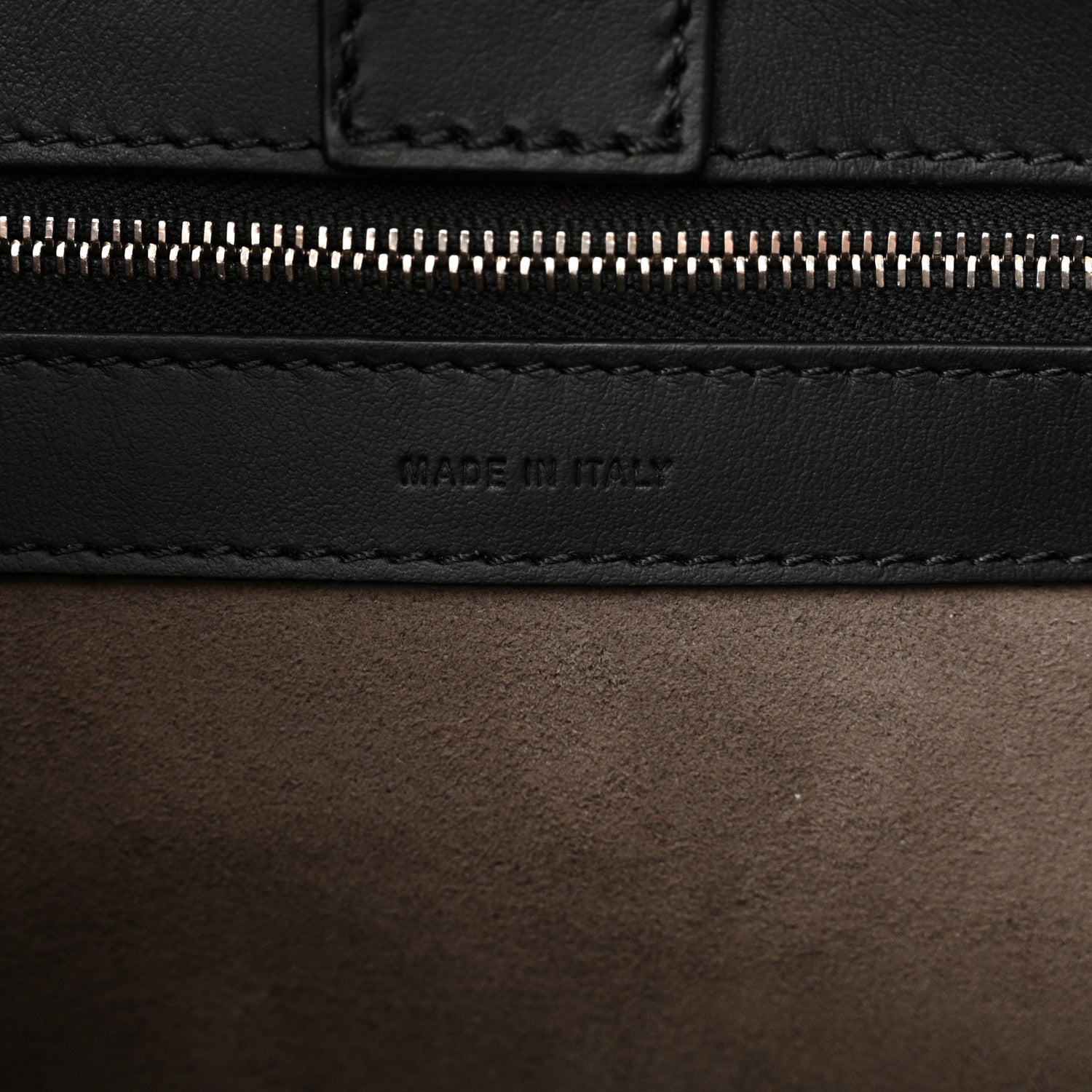 Fendi Vitello Century F is Fendi FF Diagonal Inlay Small Runaway Satchel Fango Black Fragola 6 of 10
