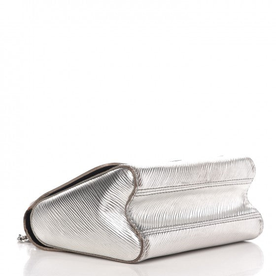 Epi Twist Shoulder Bag PM Argent