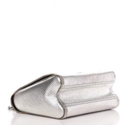 Louis Vuitton Epi Twist Shoulder Bag PM Argent 4 of 13