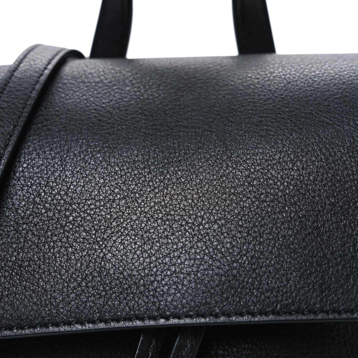 Mansur Gavriel Calfskin Mini Lady Bag Black Flamma 7 of 9
