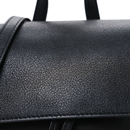 Mansur Gavriel Calfskin Mini Lady Bag Black Flamma 7 of 9