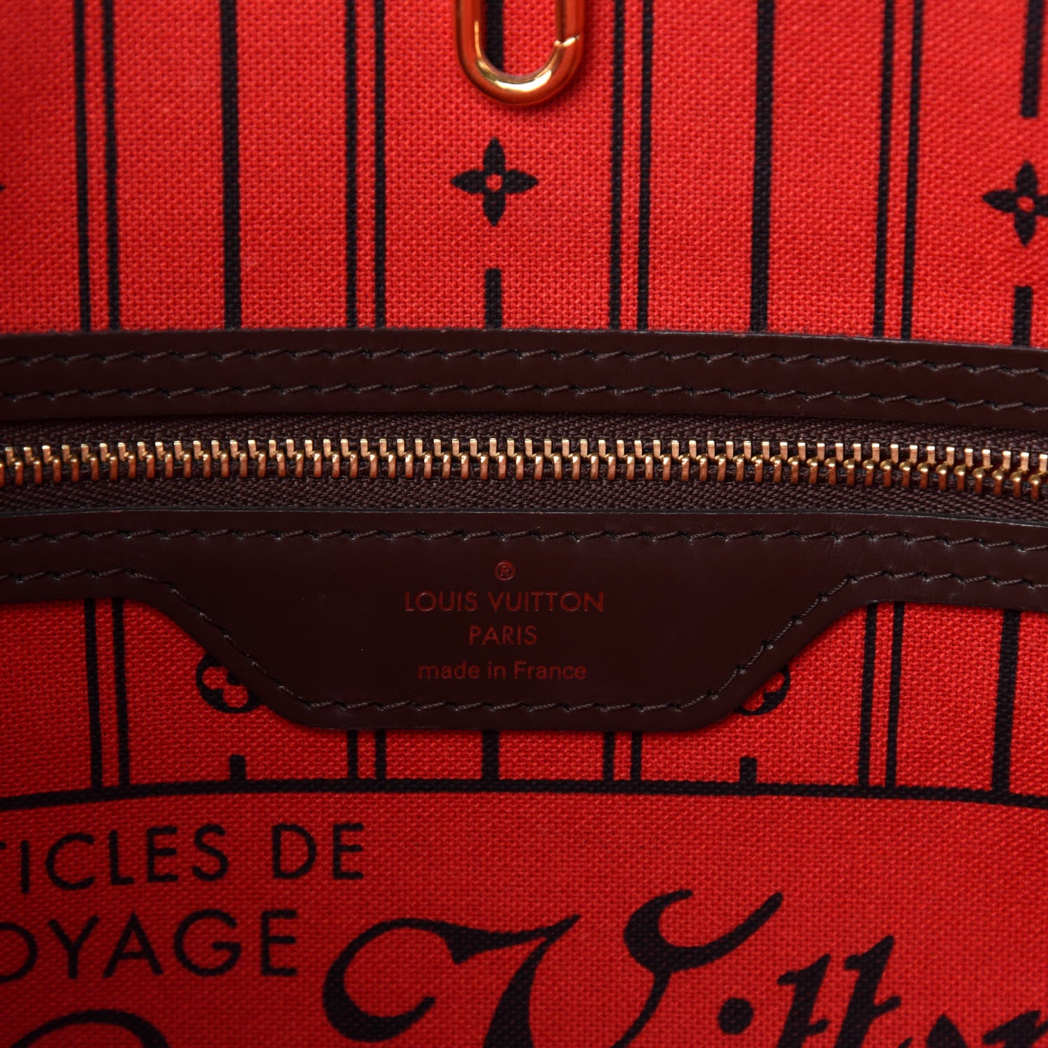 Louis Vuitton Damier Ebene Neverfull PM 9 of 11