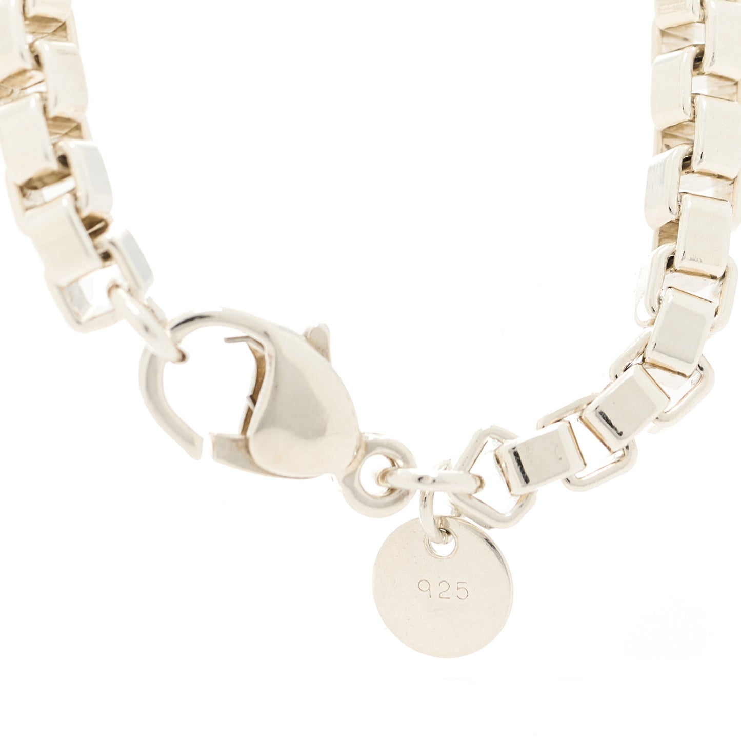 Sterling Silver 4mm Venetian Link Bracelet