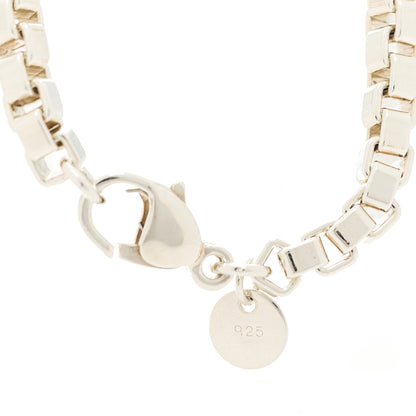 Tiffany Sterling Silver 4mm Venetian Link Bracelet 4 of 4