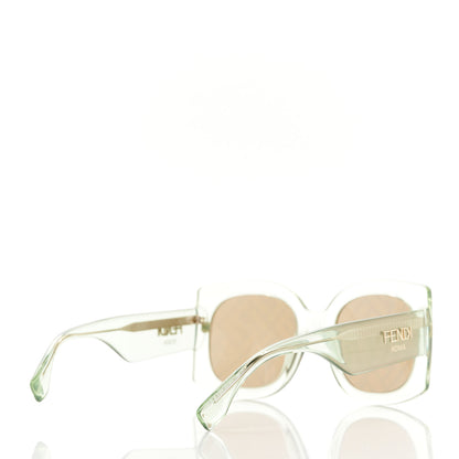 Fendi Acetate FF Sunglasses FF 0436/G/S Green 4 of 9