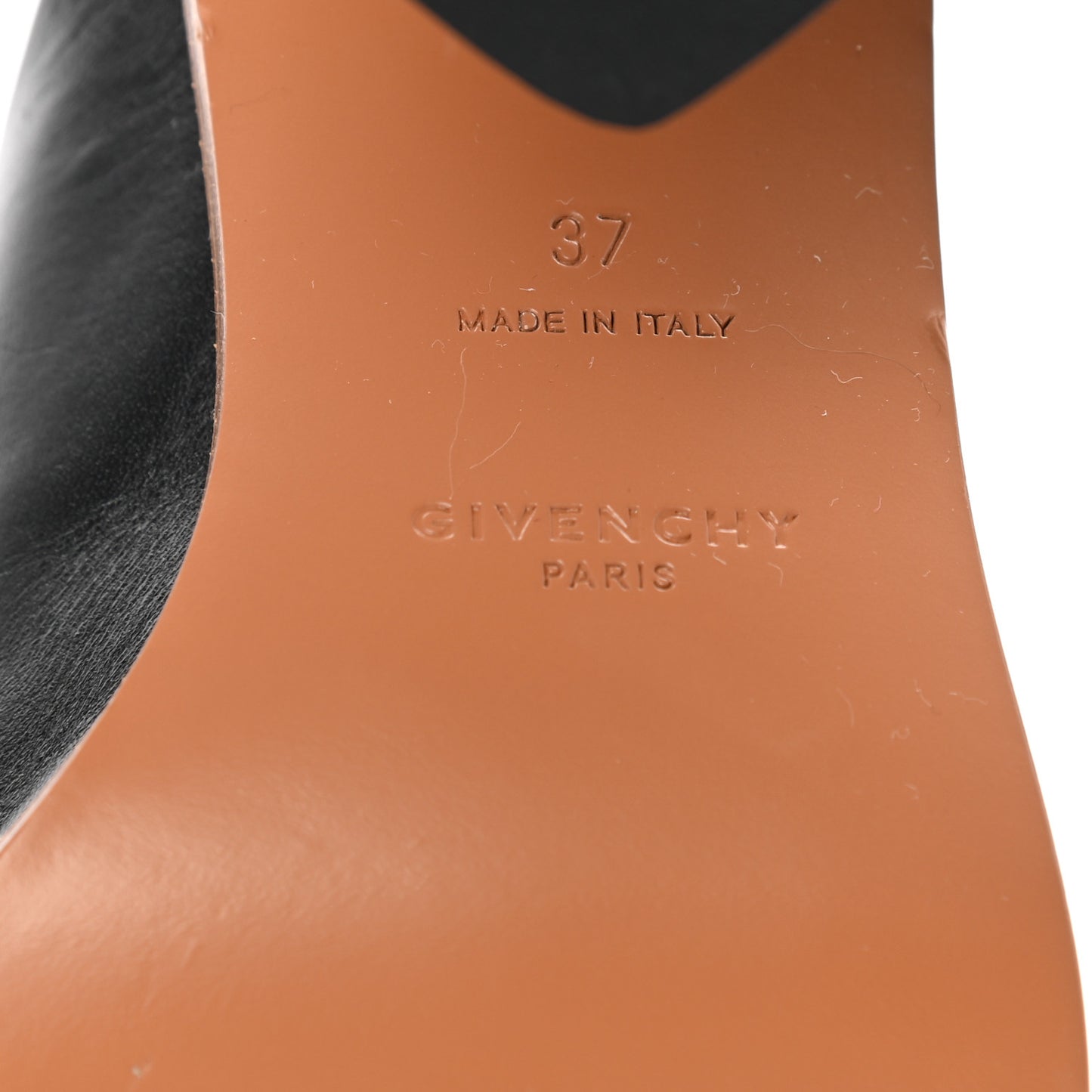 Calfskin Diamond 100 Mules 37 Black