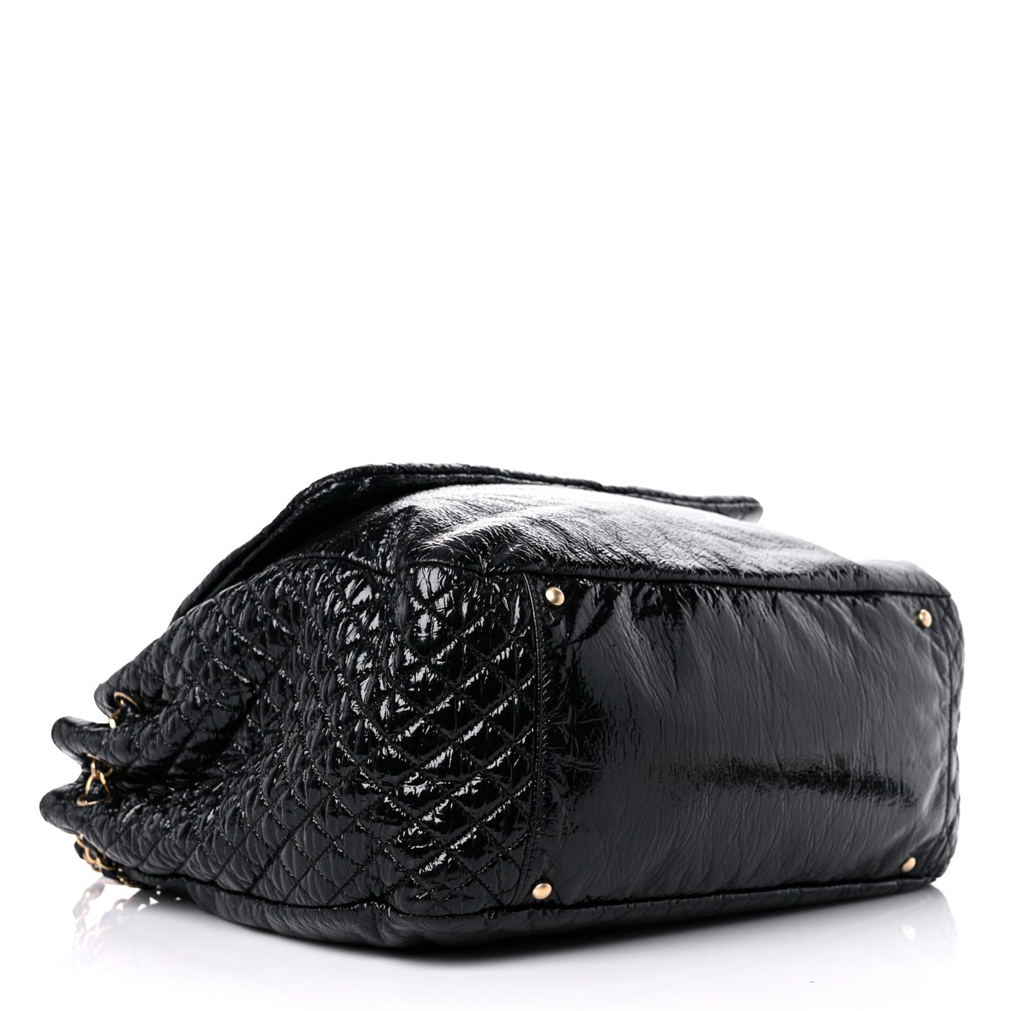 Vinyl XXL Rock and Chain Flap Black