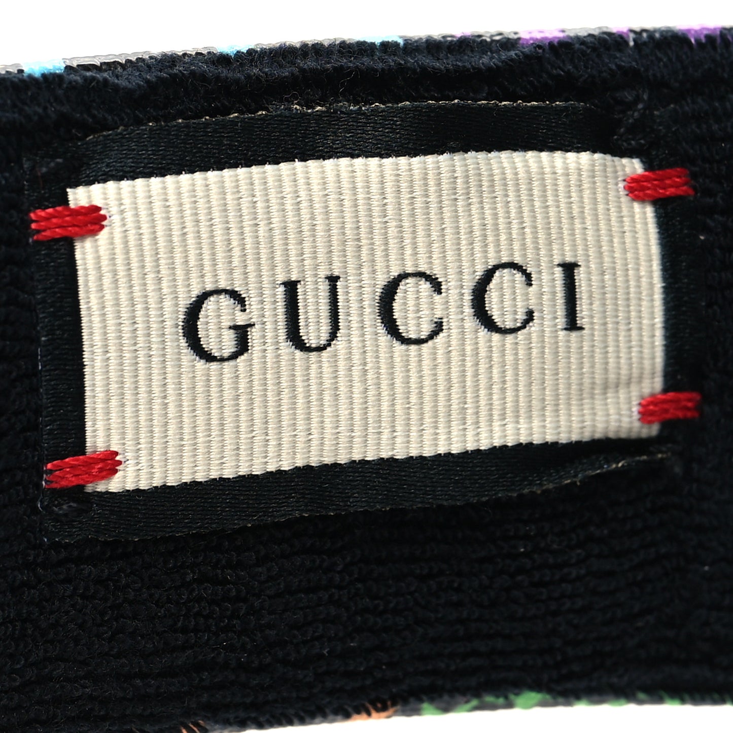 GG Supreme Monogram Psychedelic Izzy Visor M Black Multicolor