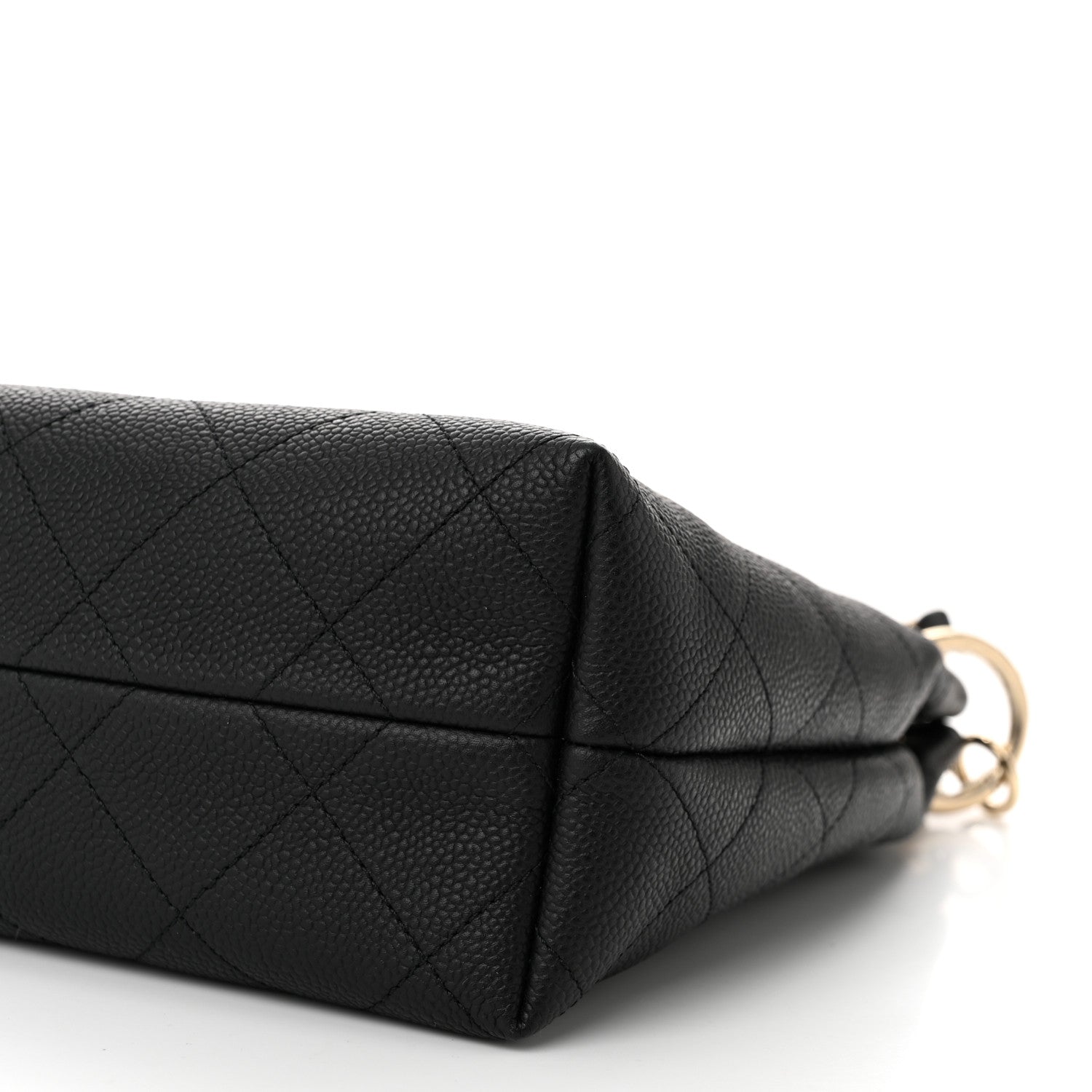 Chanel Caviar Quilted City Walk Hobo Black 10 of 11