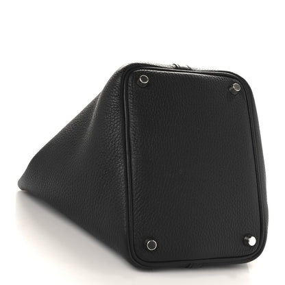 Hermes Taurillon Clemence Picotin Lock 18 PM Black 4 of 13