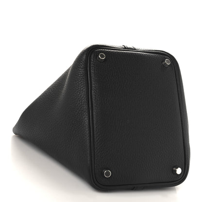 Hermes Taurillon Clemence Picotin Lock 18 PM Black 4 of 13