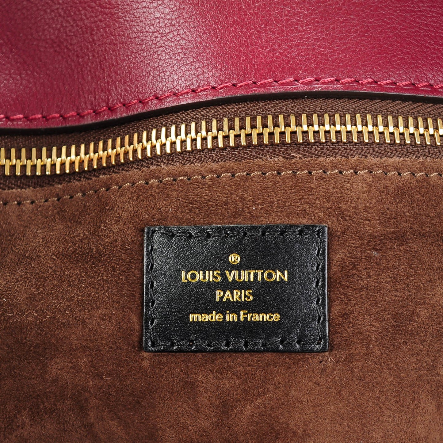 Monogram Cuir Orfevre Tote W PM Prunille