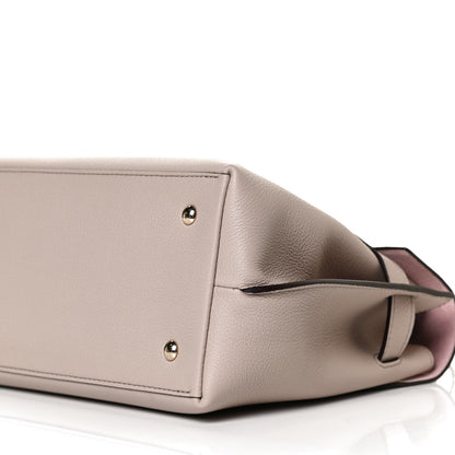 Louis Vuitton Soft Calfskin Lockme Ever MM Greige 10 of 11