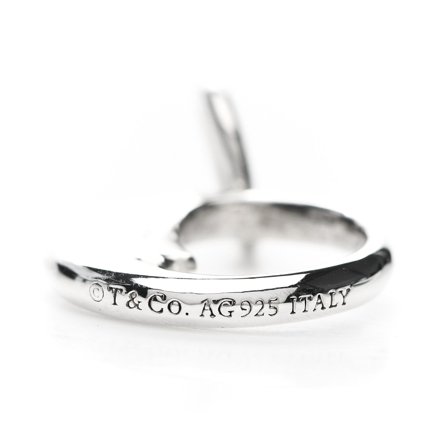 Tiffany Sterling Silver Over the Moon Charm 3 of 3