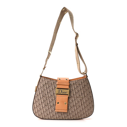 Christian Dior Calfskin Monogram Street Chic Medium Columbus Ave Beige 1 of 11