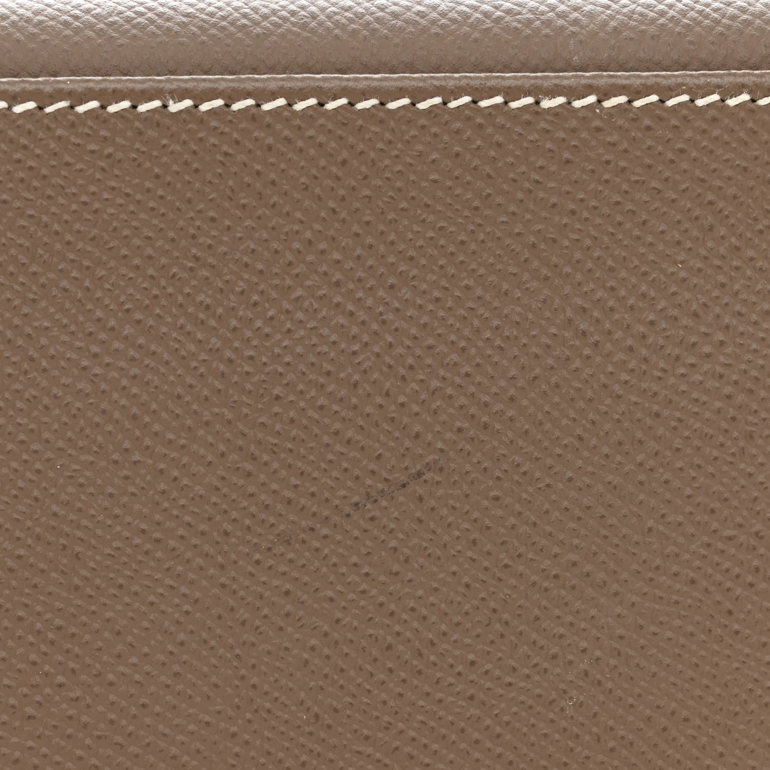 Hermes Epsom Horseshoe Kelly Sellier 28 Etoupe Bleu Electrique 12 of 13