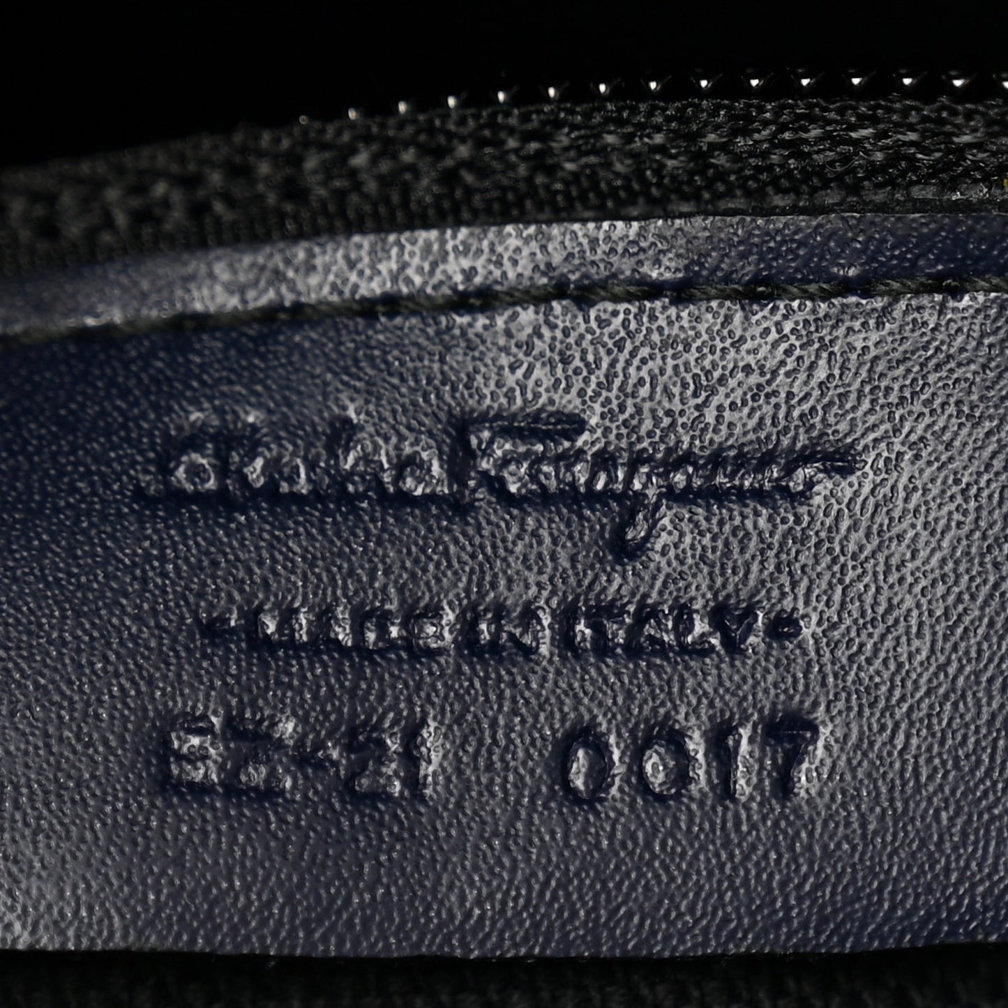 Calfskin Briana Tote Navy