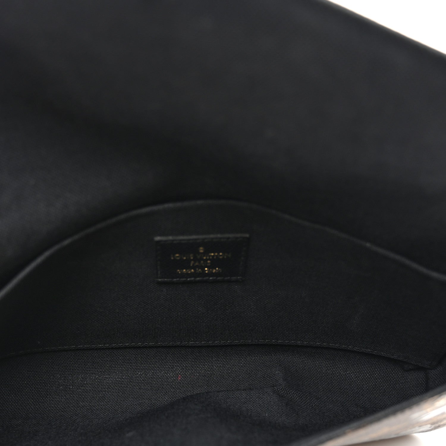 Louis Vuitton Monogram Blossom Pochette Felicie Chain Wallet Black 5 of 9