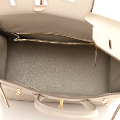 Hermes Togo Birkin 25 Beton 5 of 12