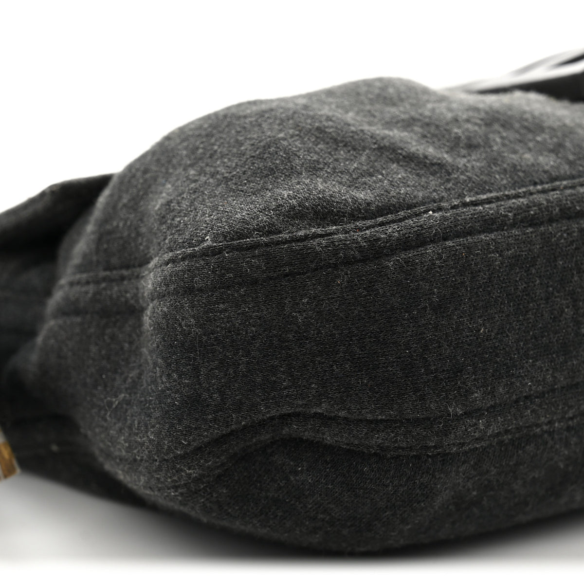 Fendi Wool Baguette Grey 8 of 9