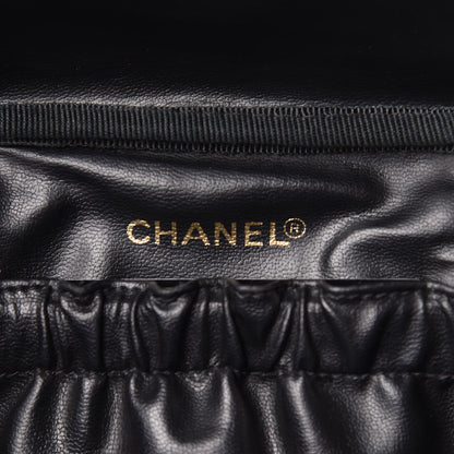 Chanel Caviar Vanity Cosmetic Case Black 7 of 9
