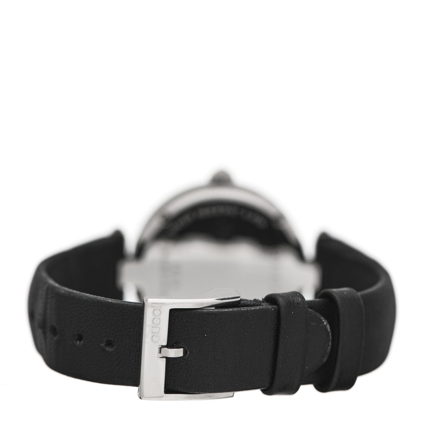 Stainless Steel Calfskin 32mm Diamantissima Quartz Watch Black