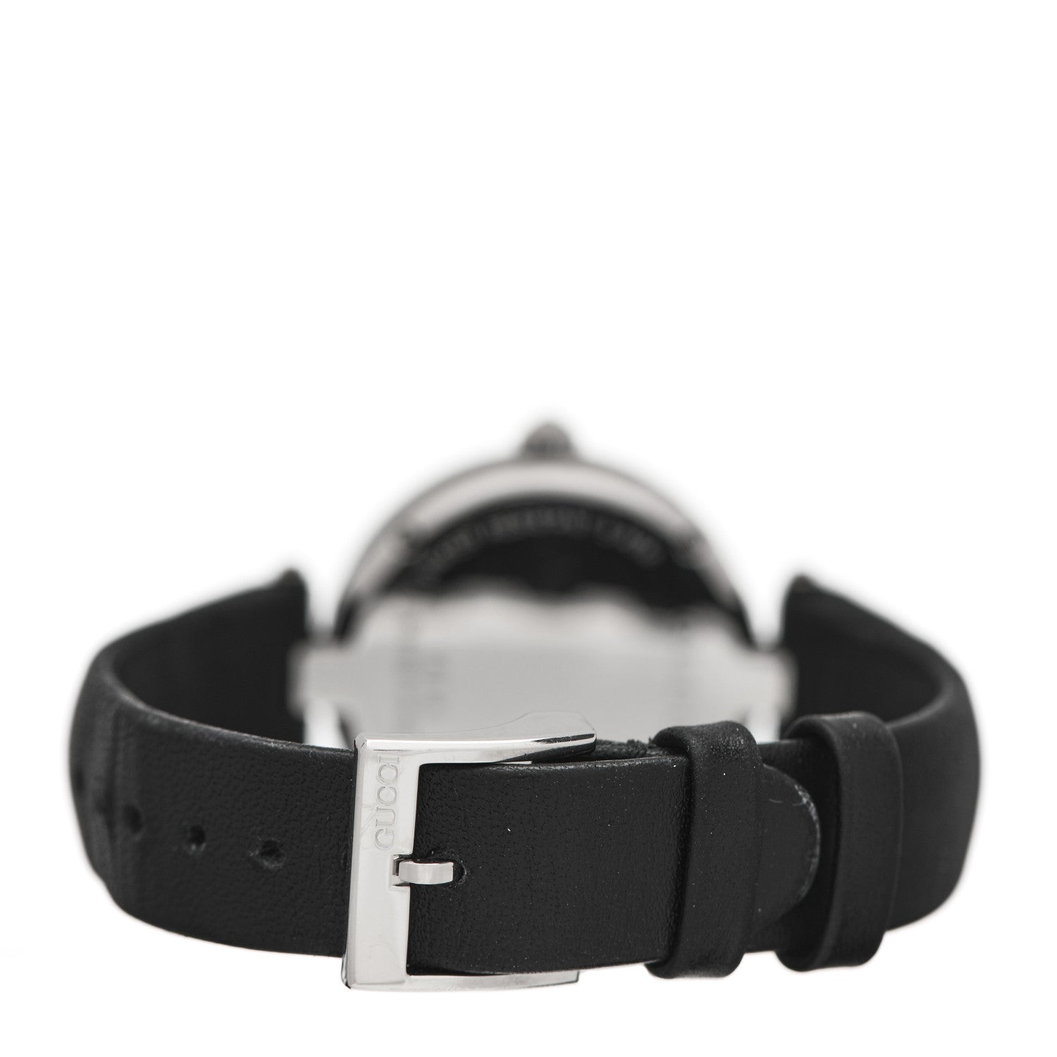 Gucci Stainless Steel Calfskin 32mm Diamantissima Quartz Watch Black 3 of 6