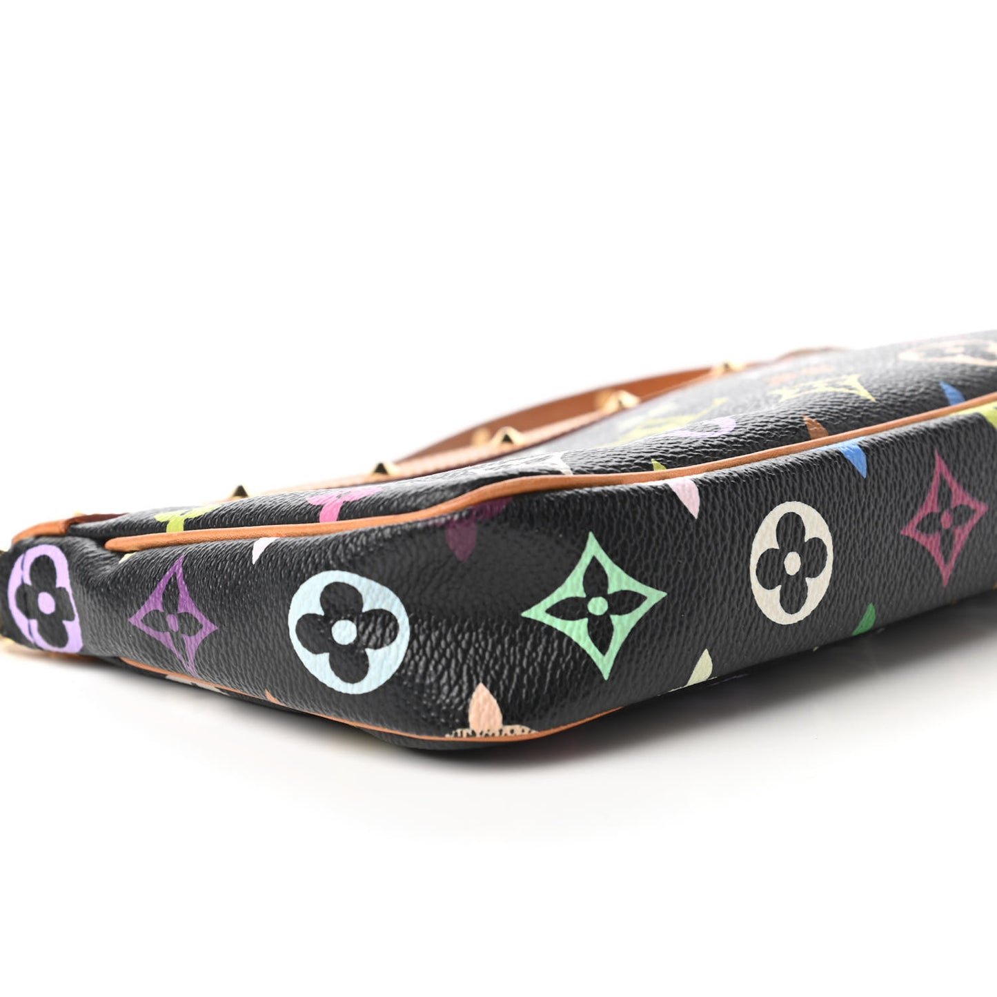 Monogram Multicolor Pochette Accessories Black