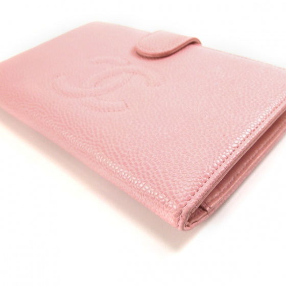 Chanel Caviar CC Wallet Pink 5 of 10