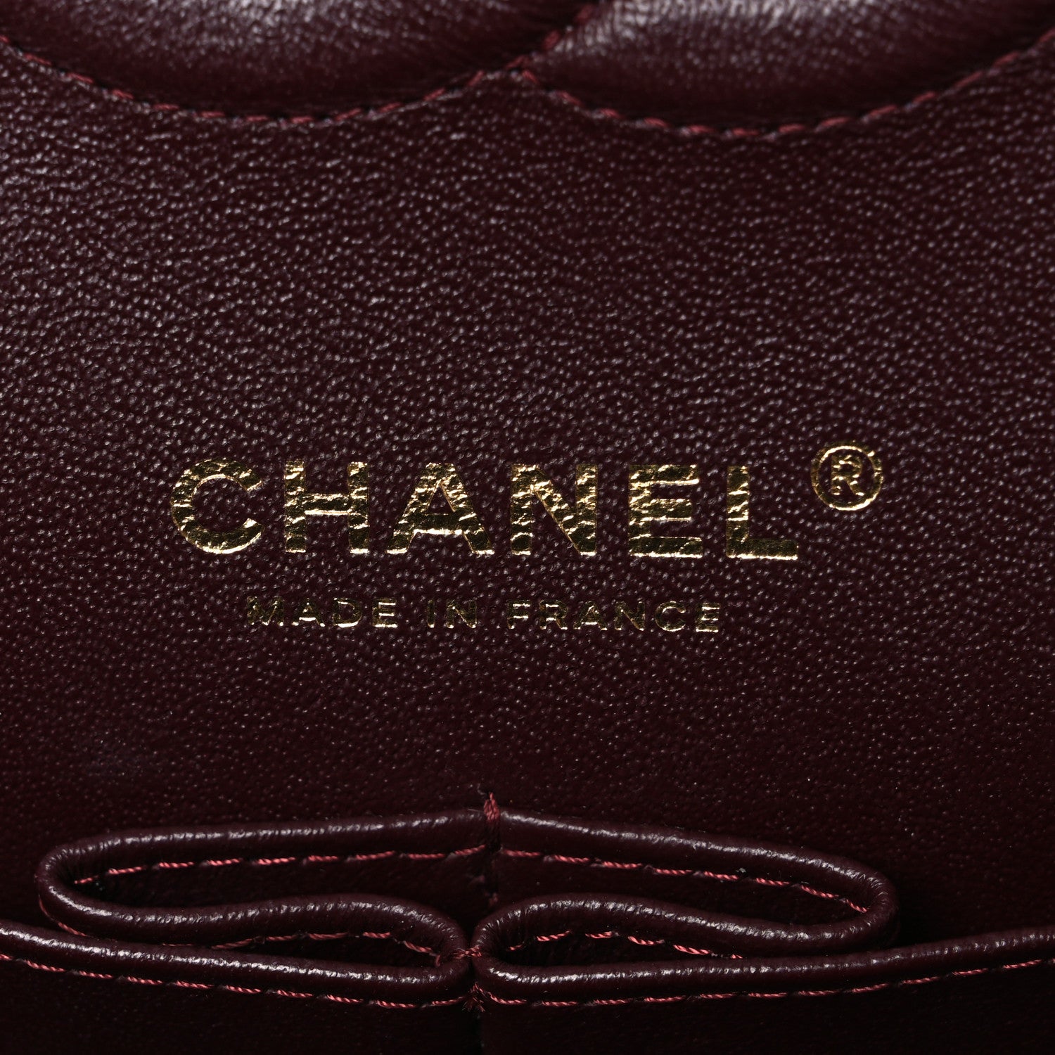 Chanel Lambskin Chevron Quilted Medium Double Flap Black 6 of 10