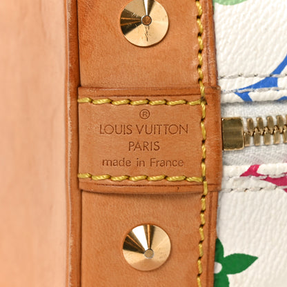 Louis Vuitton Monogram Multicolor Alma White 6 of 9