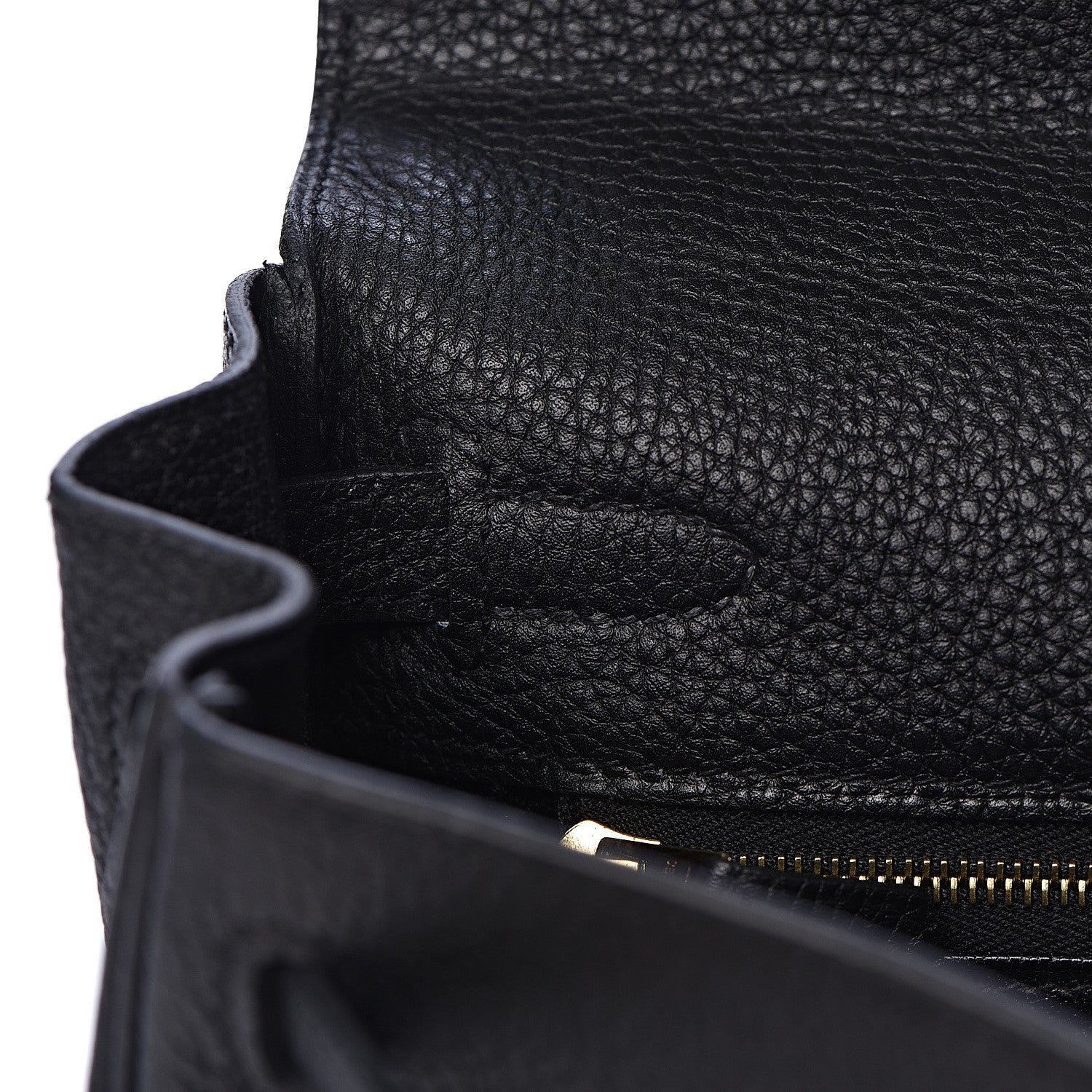Hermes Togo Kelly Retourne 25 Black 23 of 33