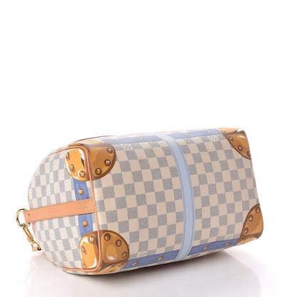 Louis Vuitton Damier Azur Summer Trunks Speedy Bandouliere 30 4 of 12