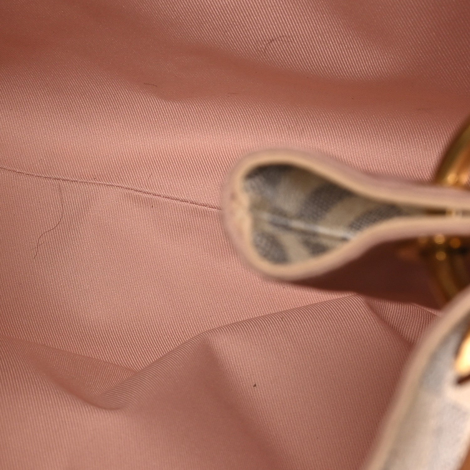 Louis Vuitton Damier Azur Graceful MM Rose Ballerine 5 of 9