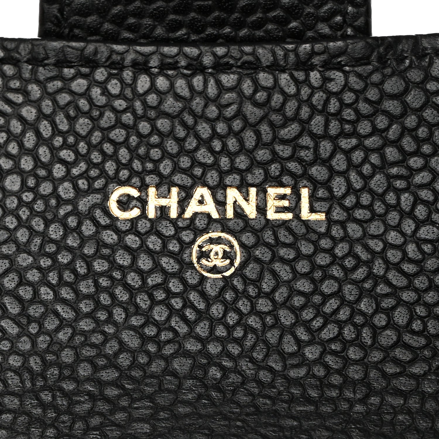 Chanel Caviar Quilted Flap Card Holder Wallet Black 6 of 9