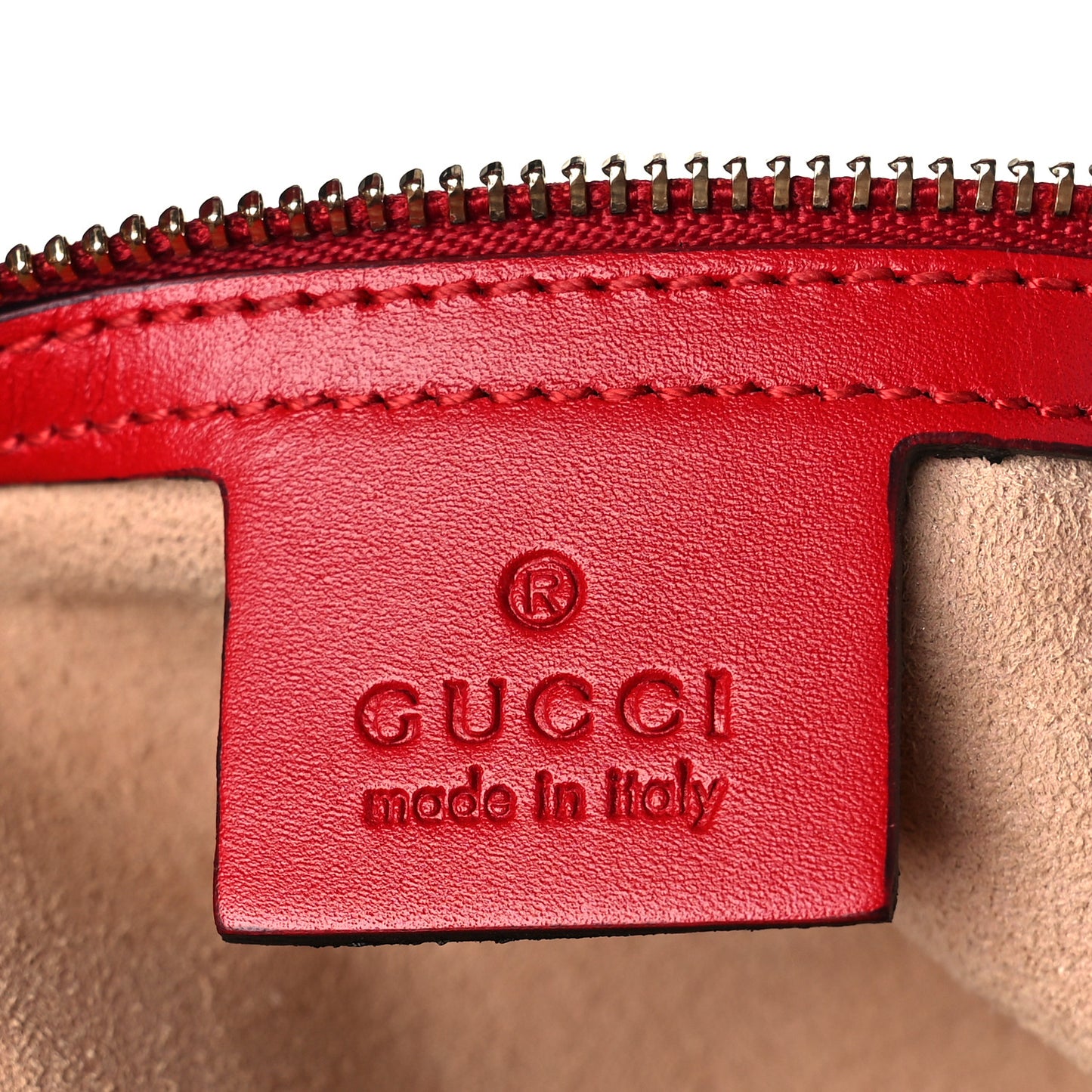 Guccissima Linea A Hobo Red