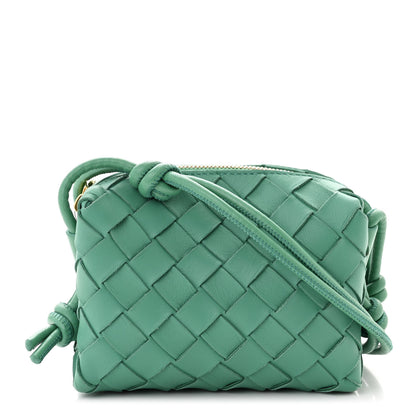 Bottega Veneta Nappa Intrecciato Candy Loop Camera Bag Mermaid 1 of 9