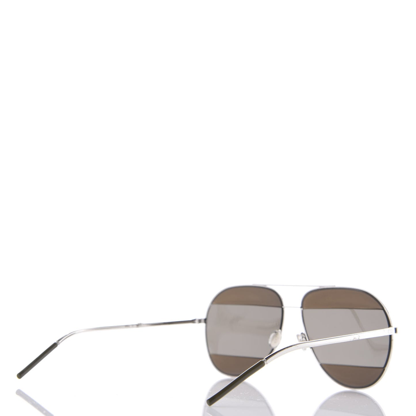 Split 1 Aviator Sunglasses Black