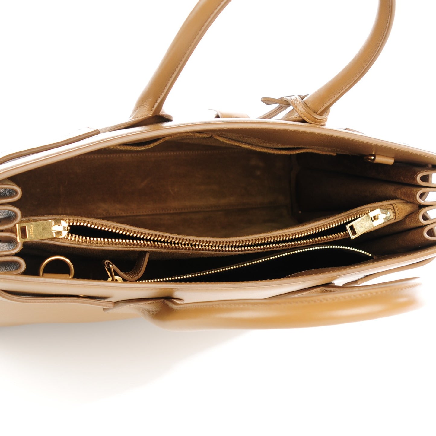 Calfskin Small Sac De Jour Taupe