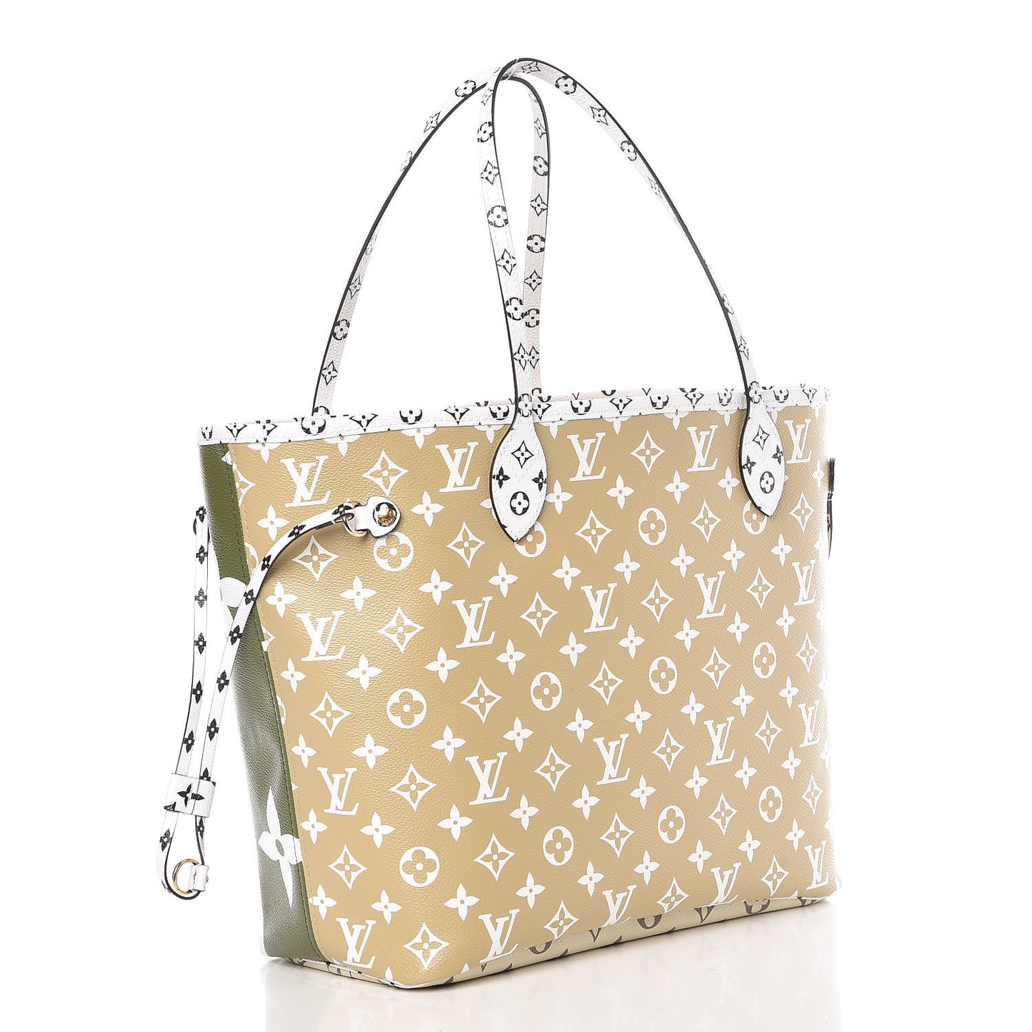 Monogram Giant Neverfull MM Kaki